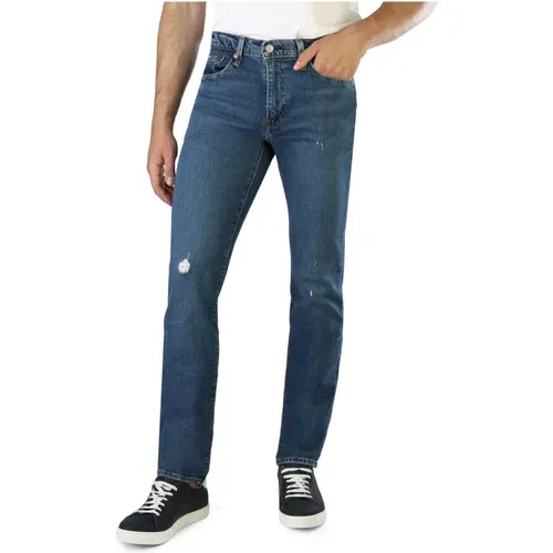 Levi's, Slim Fit Jeans mit Reißverschluss , Herren, Größe: W30 - Levis - Modalova