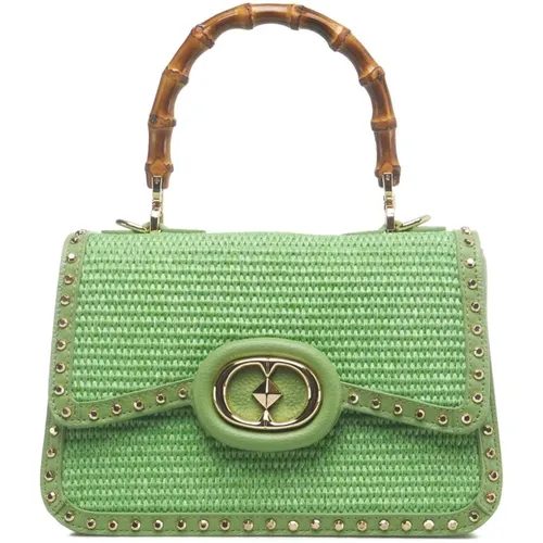 Grüne Handtasche für Frauen - La Carrie - Modalova
