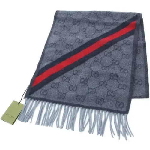 Pre-owned Wool scarves , female, Sizes: ONE SIZE - Gucci Vintage - Modalova