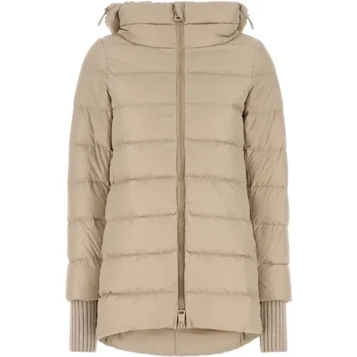 Beige Daunenjacke für Frauen Herno - Herno - Modalova