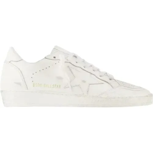 Leder sneakers , Herren, Größe: 44 EU - Golden Goose - Modalova