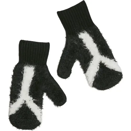 Kontrast Logo Fuzzy Handschuhe , unisex, Größe: XL - Y-3 - Modalova