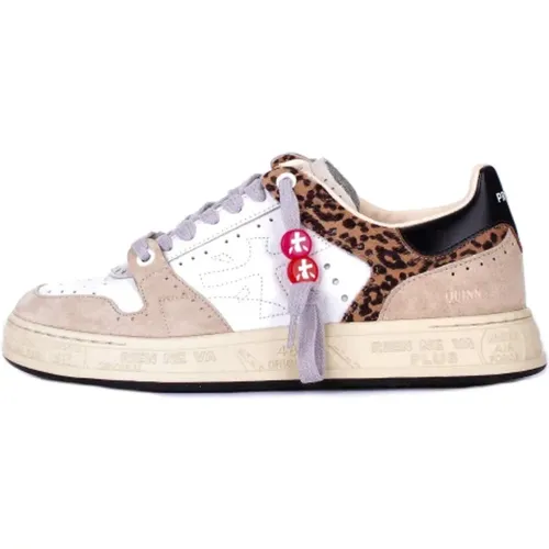 Logo Sneakers Wildleder Gummisohle , Damen, Größe: 38 EU - Premiata - Modalova