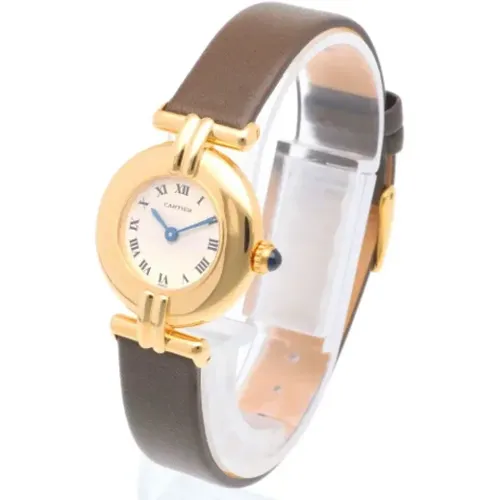 Pre-owned Stainless Steel watches , female, Sizes: ONE SIZE - Cartier Vintage - Modalova