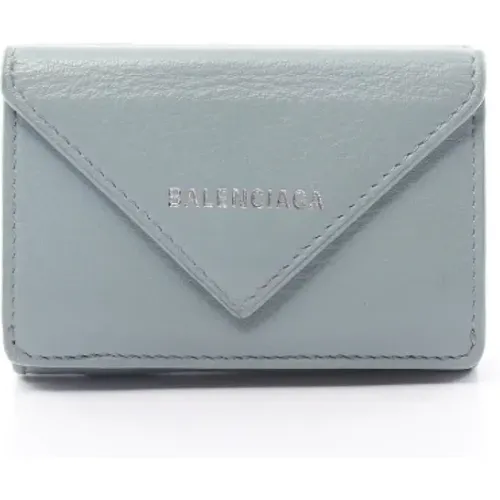 Pre-owned Leather wallets , female, Sizes: ONE SIZE - Balenciaga Vintage - Modalova