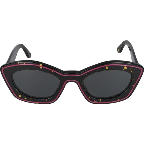 Kea Island Havana Sunglasses , unisex, Sizes: 53 MM - Marni - Modalova