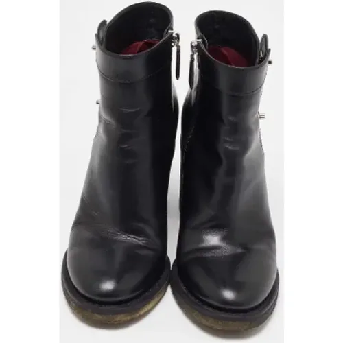 Pre-owned Leather boots , female, Sizes: 5 UK - Chanel Vintage - Modalova