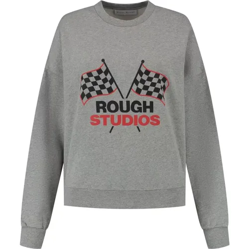 Formel-Sweatshirt , Damen, Größe: M - Rough Studios - Modalova