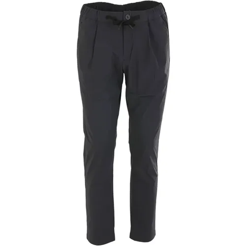 Technical Fabric Trousers with Elastic Band , male, Sizes: L, S - Herno - Modalova