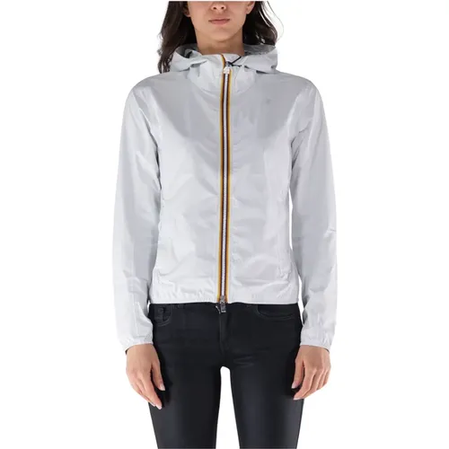 Lily Eco Stretch Dot Jacket , female, Sizes: L, XL, S, M - K-way - Modalova