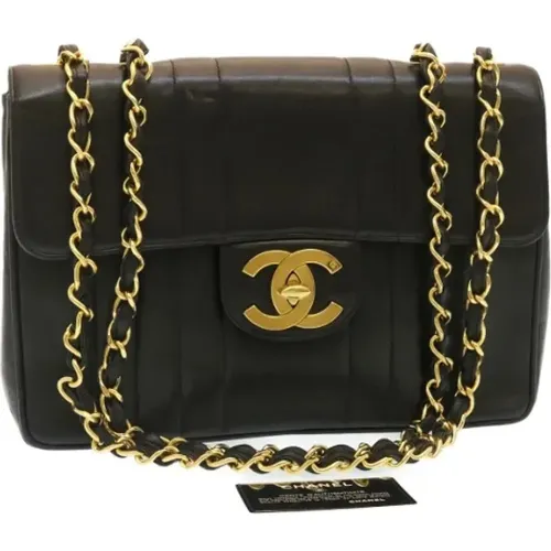 Pre-owned Leather chanel-bags , female, Sizes: ONE SIZE - Chanel Vintage - Modalova