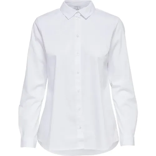 Classic Button-Up Shirt , female, Sizes: L - Jacqueline de Yong - Modalova
