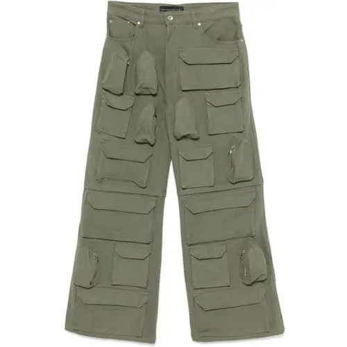 Rave Cargo Olive Hose , Herren, Größe: W30 - Who Decides War - Modalova