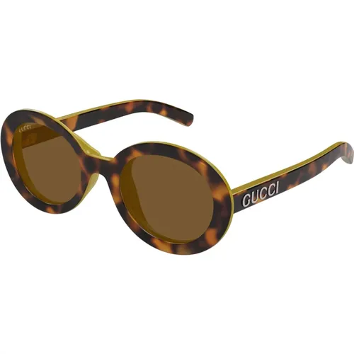 Stylish Sunglasses with Color Code , female, Sizes: 53 MM - Gucci - Modalova