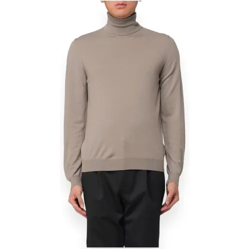 Round Neck Sweater , male, Sizes: 2XL, XL, L, S - Zanone - Modalova