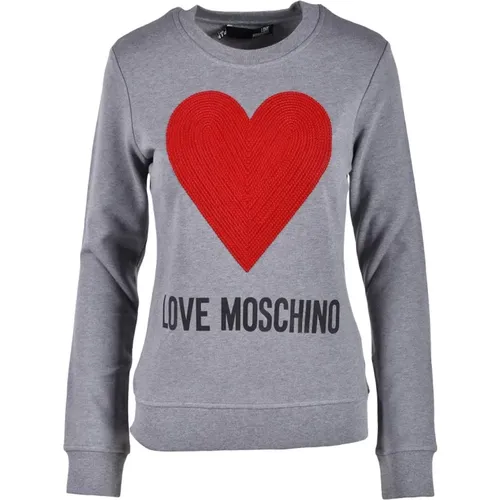 Sweatshirt for Women , female, Sizes: M, S, L - Love Moschino - Modalova