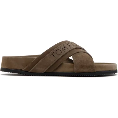 Elegant Sandals , male, Sizes: 6 UK - Tom Ford - Modalova