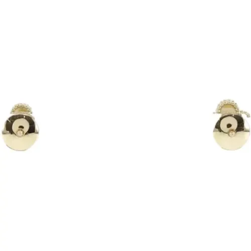 Pre-owned Gold earrings , female, Sizes: ONE SIZE - Van Cleef & Arpels Pre-owned - Modalova