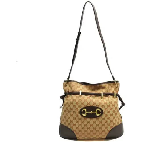 Pre-owned Canvas gucci-bags , female, Sizes: ONE SIZE - Gucci Vintage - Modalova