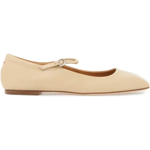 Square Toe Mary Jane Ballerinas , female, Sizes: 7 UK - aeyde - Modalova