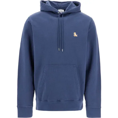 Chillax Fox Kapuzenpullover , Herren, Größe: M - Maison Kitsuné - Modalova