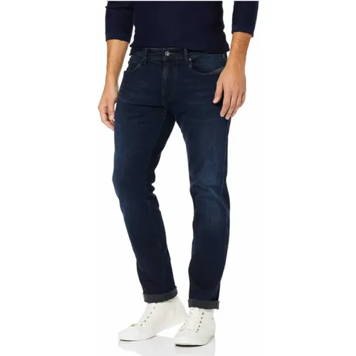 Straight Leg Jeans 5-Pocket Madison , Herren, Größe: W36 L32 - camel active - Modalova