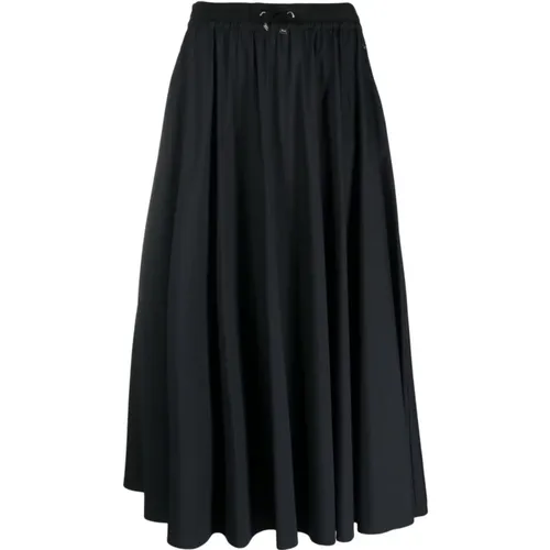 Long Skirt Elastic Waist , female, Sizes: XS, M, S - Herno - Modalova