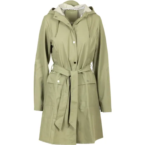 Curve Jacket , female, Sizes: M - Rains - Modalova