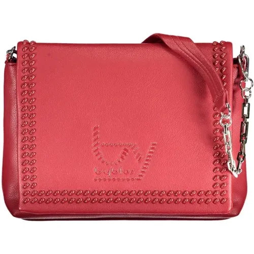 Red Shoulder Bag with Chain Handle , female, Sizes: ONE SIZE - Byblos - Modalova