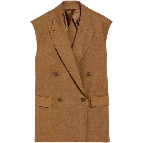 Quilted Puffer Vest , female, Sizes: XS, M, S - Max Mara Studio - Modalova