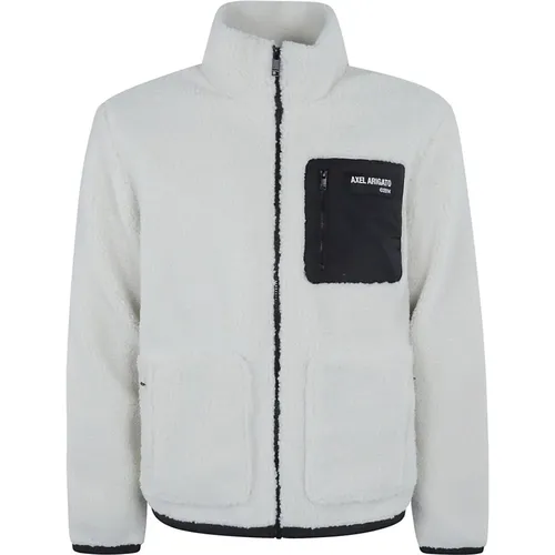 Fleece Jacket for Men , male, Sizes: M, XL, L, S - Axel Arigato - Modalova