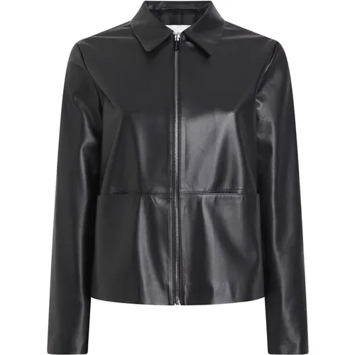 Leather Jacket for Women , female, Sizes: XS, M, S - Calvin Klein - Modalova