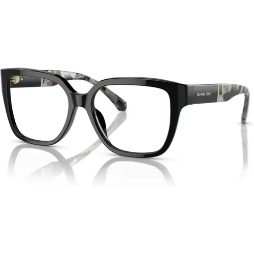 Schwarze Polanco MK 4112 Brillengestelle , unisex, Größe: 54 MM - Michael Kors - Modalova