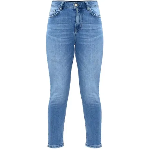 Blaue Skinny Jeans mit Taschen , Damen, Größe: W29 - Kocca - Modalova