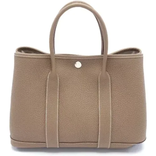 Pre-owned Leather totes , female, Sizes: ONE SIZE - Hermès Vintage - Modalova