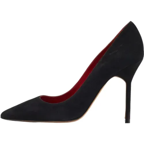 Pre-owned Suede heels , female, Sizes: 3 UK - Carolina Herrera Pre-owned - Modalova