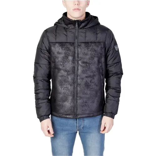 Herren Steppjacke , Herren, Größe: L - Emporio Armani EA7 - Modalova