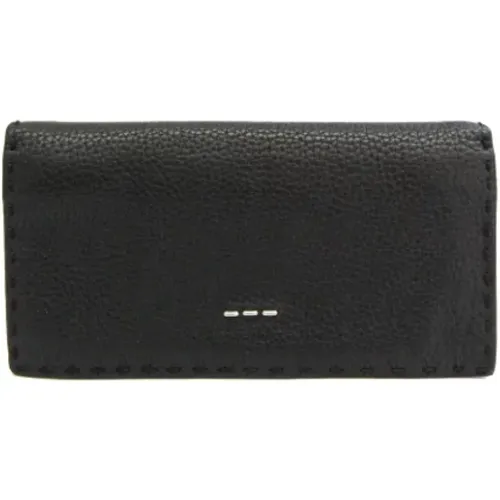 Pre-owned Leather wallets , female, Sizes: ONE SIZE - Fendi Vintage - Modalova