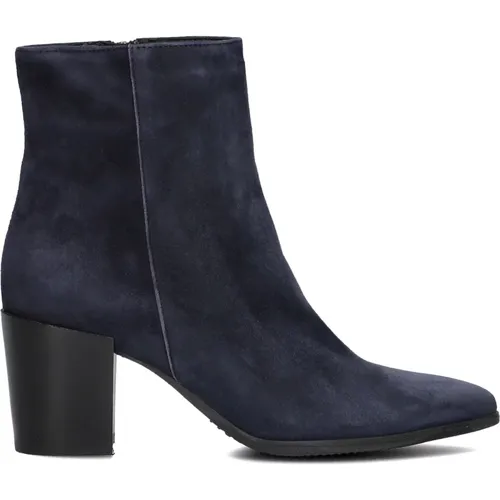 Stilvolle Ankle Boots in Dunkelblau , Damen, Größe: 40 EU - Lina Locchi - Modalova