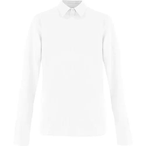 Klassisches Weißes Hemd - Salvatore Ferragamo - Modalova