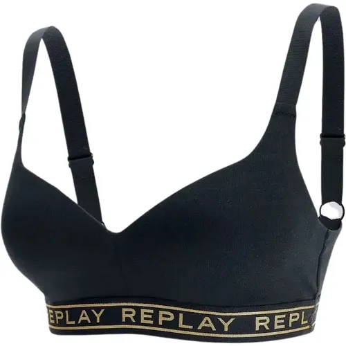 Gepolstertes Bustier mit Verstellbaren Trägern , Damen, Größe: XL - Replay - Modalova