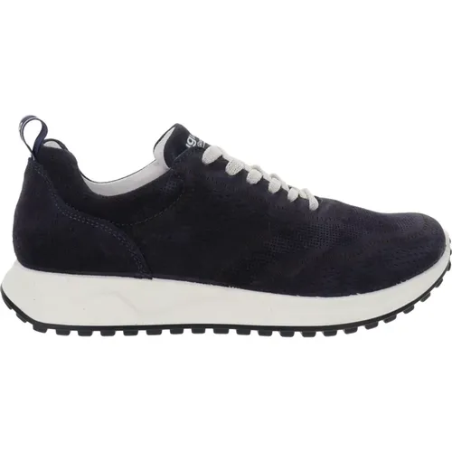 Herren Sneakers Leder Komfort Stil , Herren, Größe: 43 EU - IGI&Co - Modalova