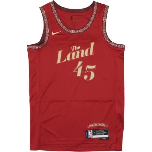 City Edition Swingman Jersey Donovan Mitchell , Herren, Größe: M - Nike - Modalova