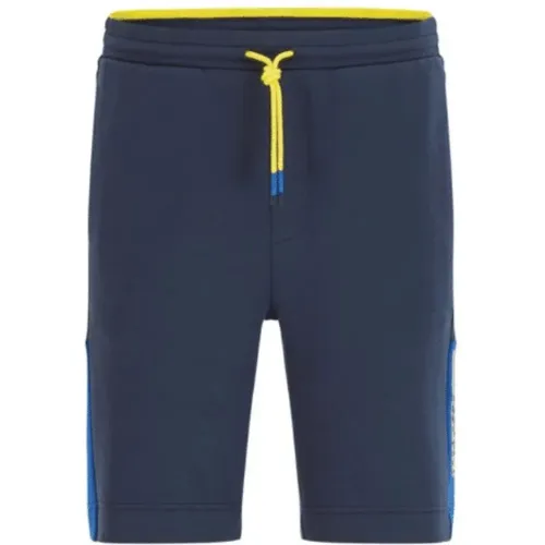 Casual Sporty Jersey Shorts , male, Sizes: S - Hugo Boss - Modalova