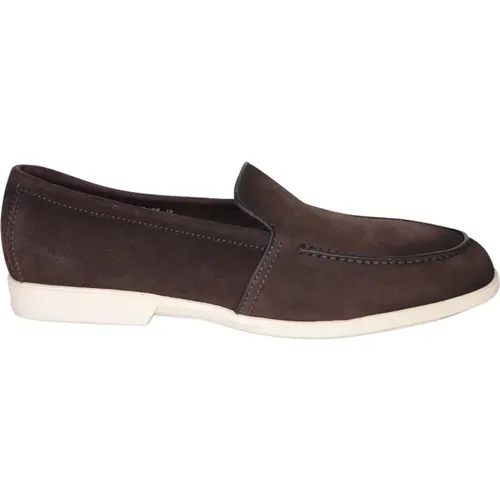 Loafer Shoes for Men , male, Sizes: 8 UK, 7 1/2 UK - Santoni - Modalova