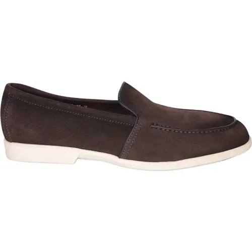 Loafer Shoes for Men , male, Sizes: 9 UK, 8 UK, 6 1/2 UK, 7 UK, 6 UK, 9 1/2 UK, 7 1/2 UK, 10 UK, 8 1/2 UK - Santoni - Modalova