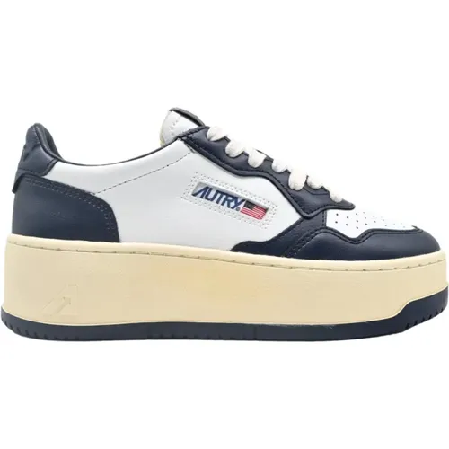 Platform Low Top Sneakers , female, Sizes: 4 UK - Autry - Modalova