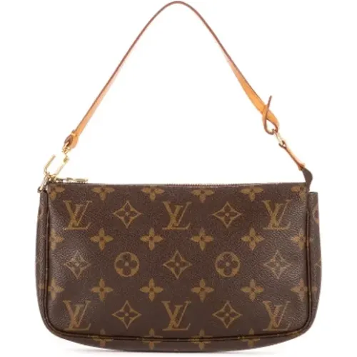 Pre-owned Coated canvas handbags , female, Sizes: ONE SIZE - Louis Vuitton Vintage - Modalova