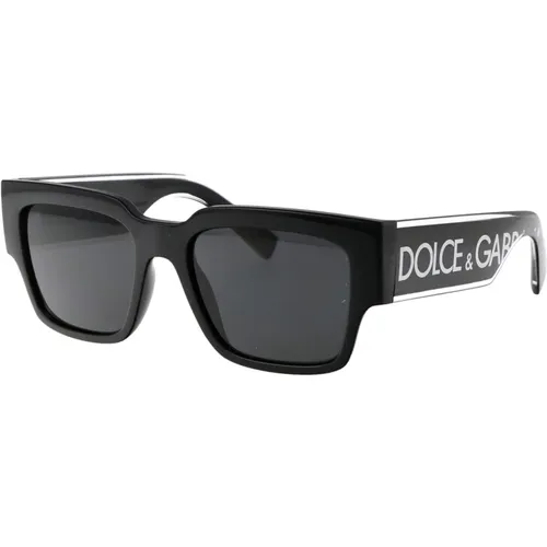 Stylish Sunglasses 0Dg6184 , male, Sizes: 52 MM - Dolce & Gabbana - Modalova