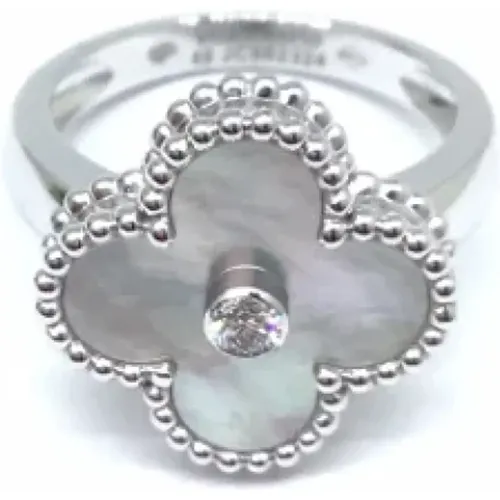 Vintage Alhambra Ring mit Diamant - Van Cleef & Arpels Pre-owned - Modalova
